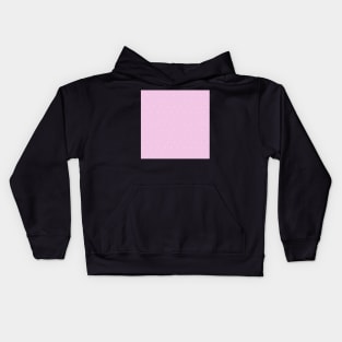 Traditional Japanese Sayagata Geometric Pattern in Pastel Pink/Purple Kids Hoodie